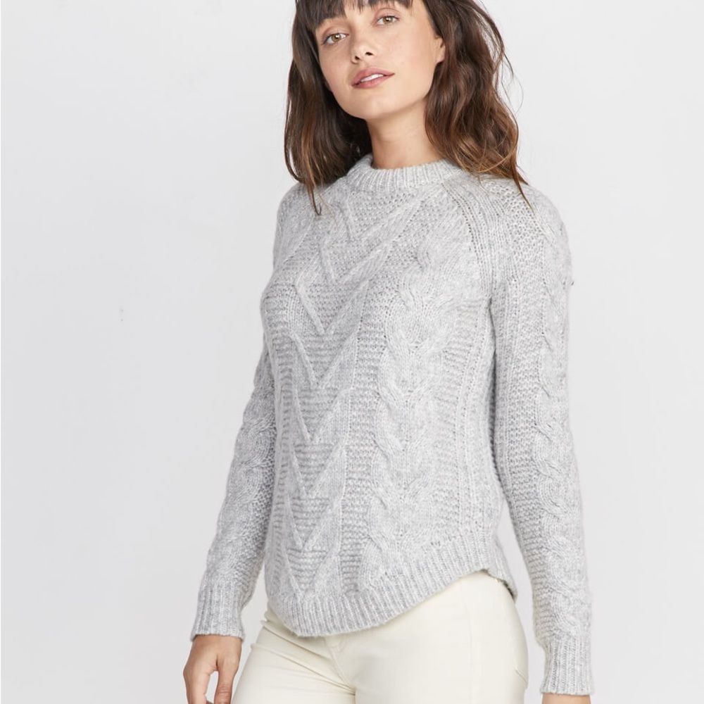 Marine layer cable knit sweater